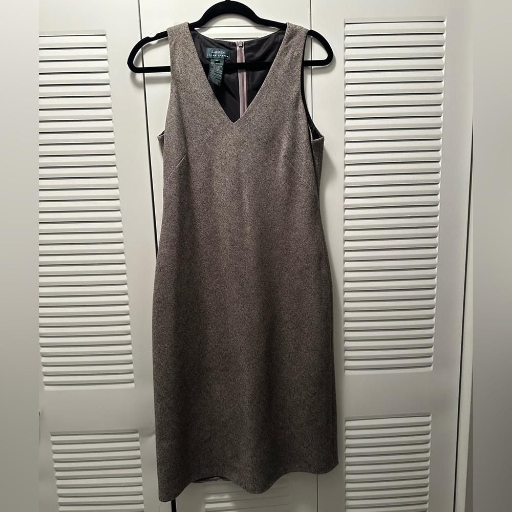 Vintage Lauren Ralph Lauren wool midi dress